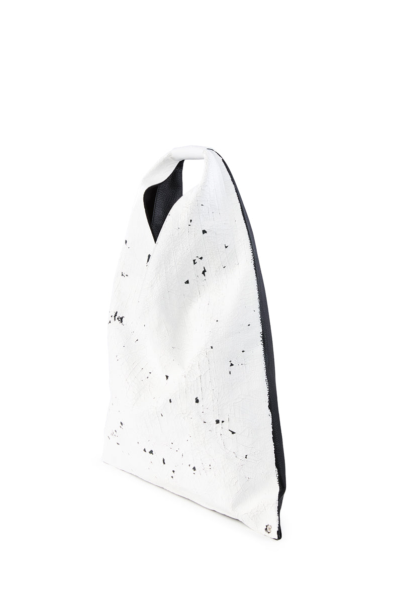 Classic Japanese paint handbag-Black/White MM6 MAISON MARGIELA
