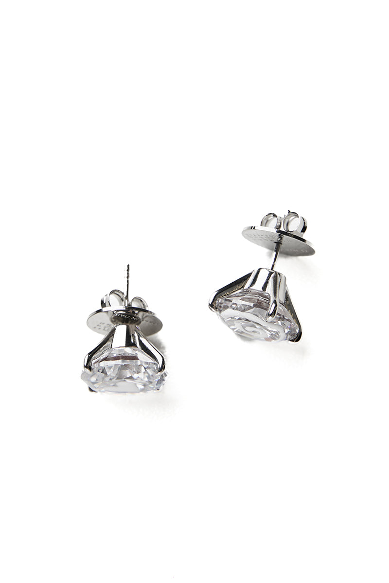 White paint earrings MM6 MAISON MARGIELA