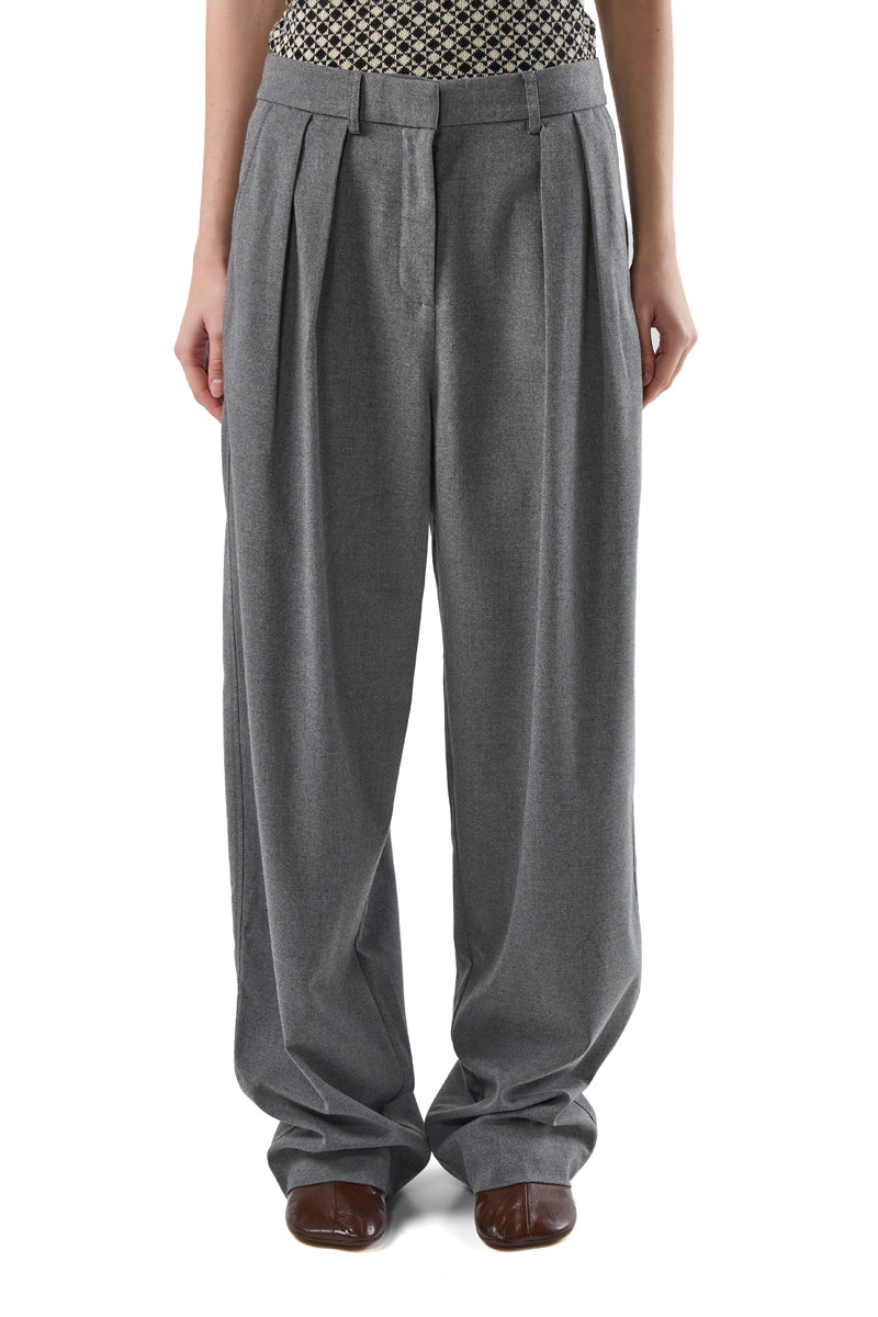 Eleanor trousers/Melange Grey PROENZA SCHOULER WHITE LABEL