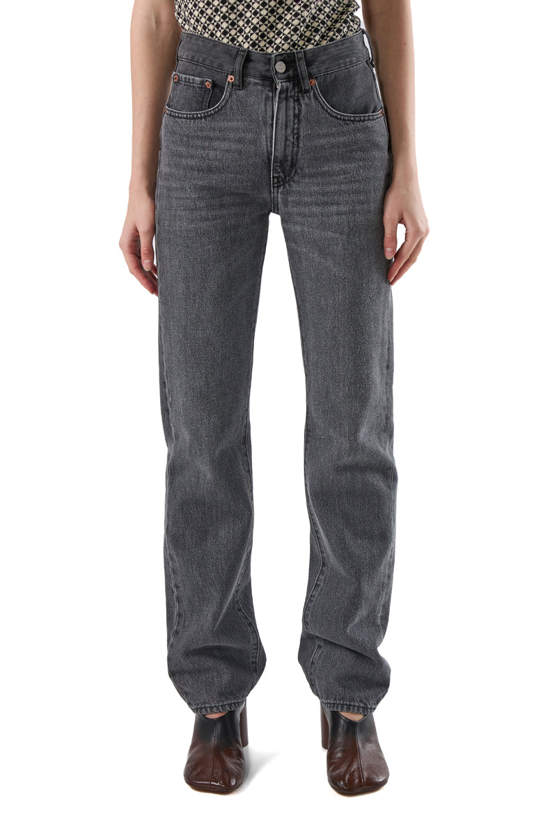 Straight-leg denim-Grey MM6 MAISON MARGIELA