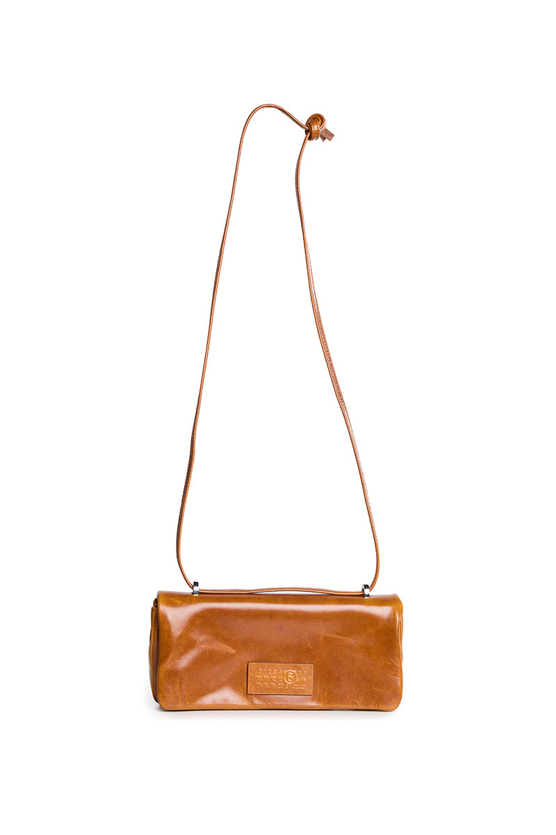 Numeric shoulder bag/Brown MM6 MAISON MARGIELA