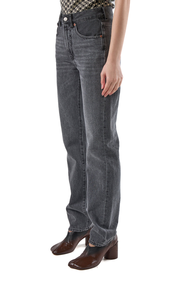 Straight-leg denim-Grey MM6 MAISON MARGIELA