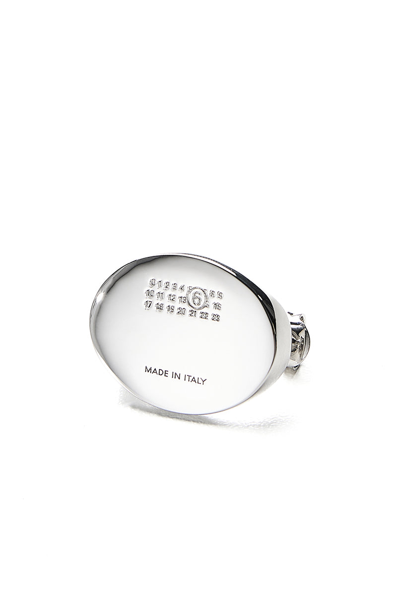 Numeric signet earring/SilverMM6 MAISON MARGIELA