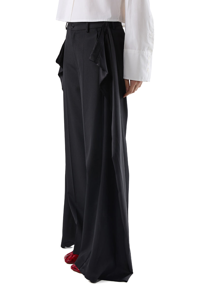 Panelled trousers/Black MM6 MAISON MARGIELA