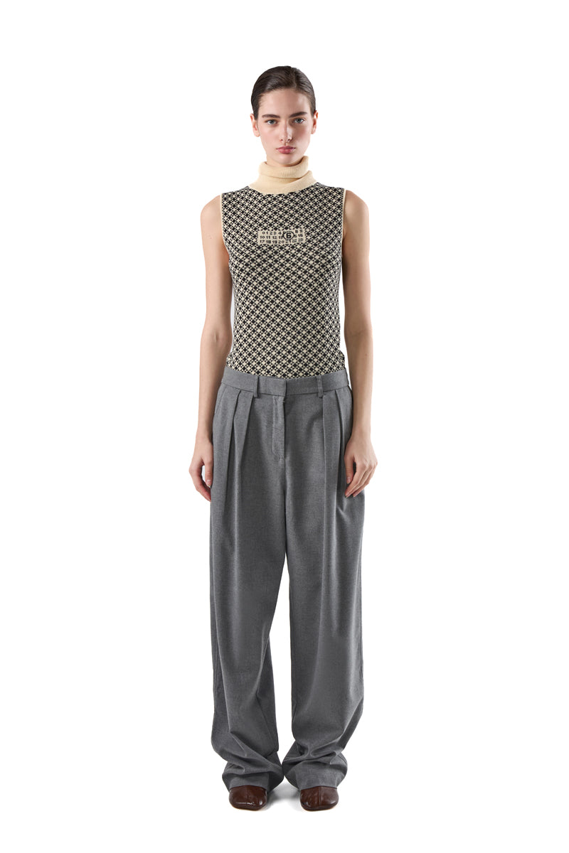 Eleanor trousers/Melange Grey PROENZA SCHOULER WHITE LABEL
