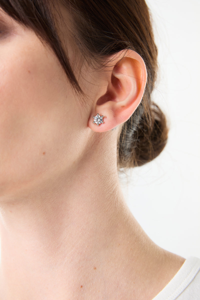 Numeric Charm Earrings/Silver MM6 MAISON MARGIELA