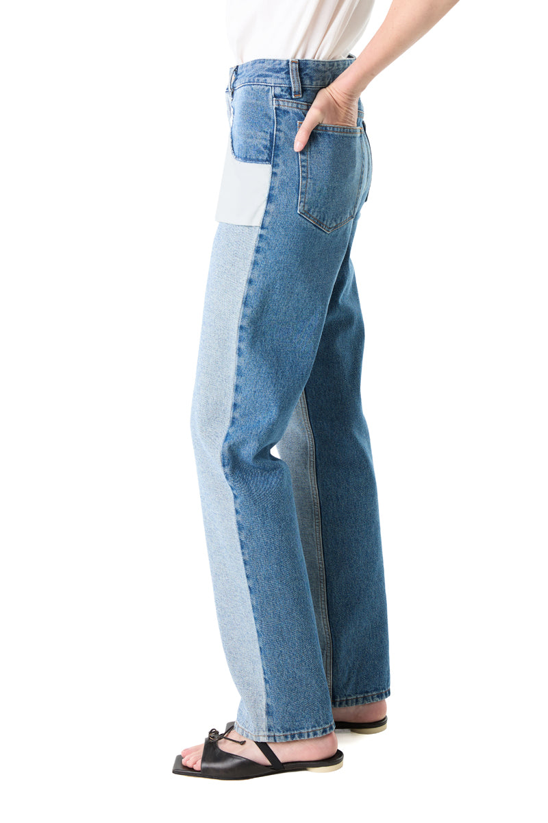 Inside-out seams Denim/Light Blue MM6 MAISON MARGIELA