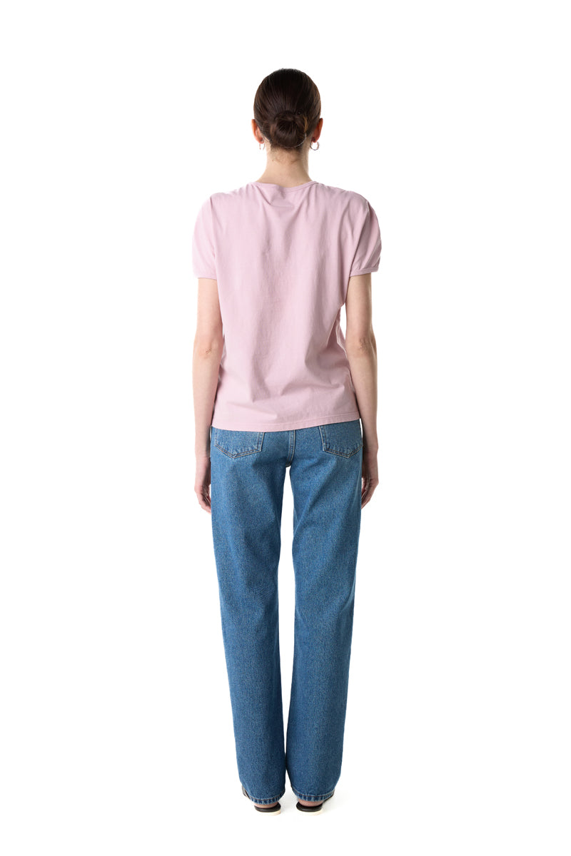 Vintage Jersey T-Shirt/Pink MM6 MAISON MARGIELA