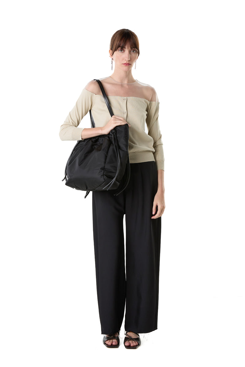 Nylon Drawstring Tote/Black PROENZA SCHOULER