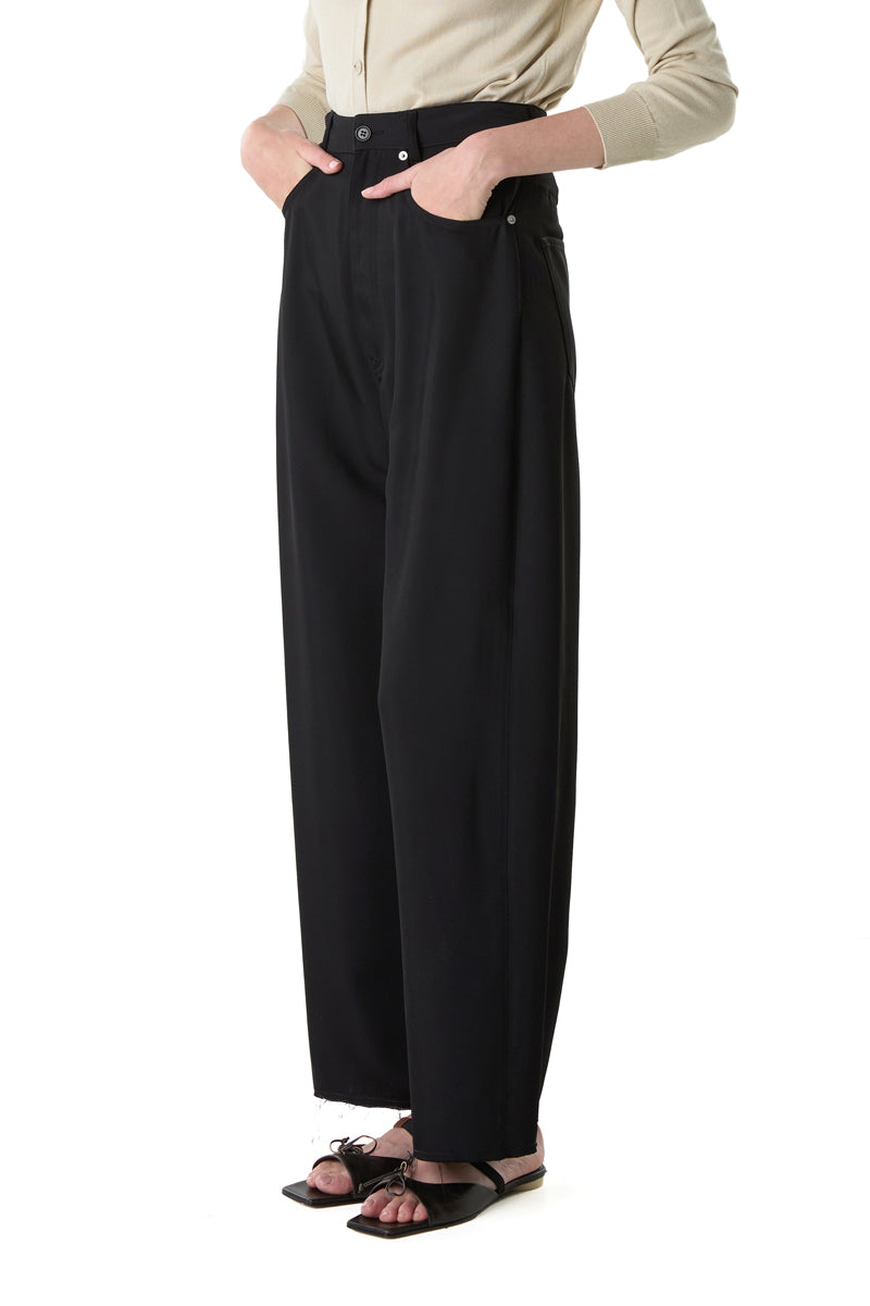 Twill classic five pockets trousers/Black MM6 MAISON MARGIELA