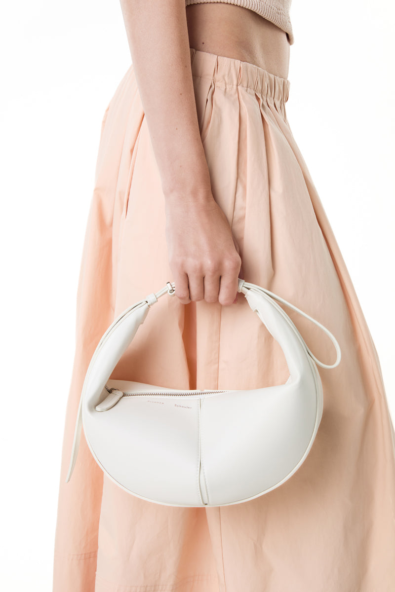 Slide leather shoulder bag-White PROENZA SCHOULER