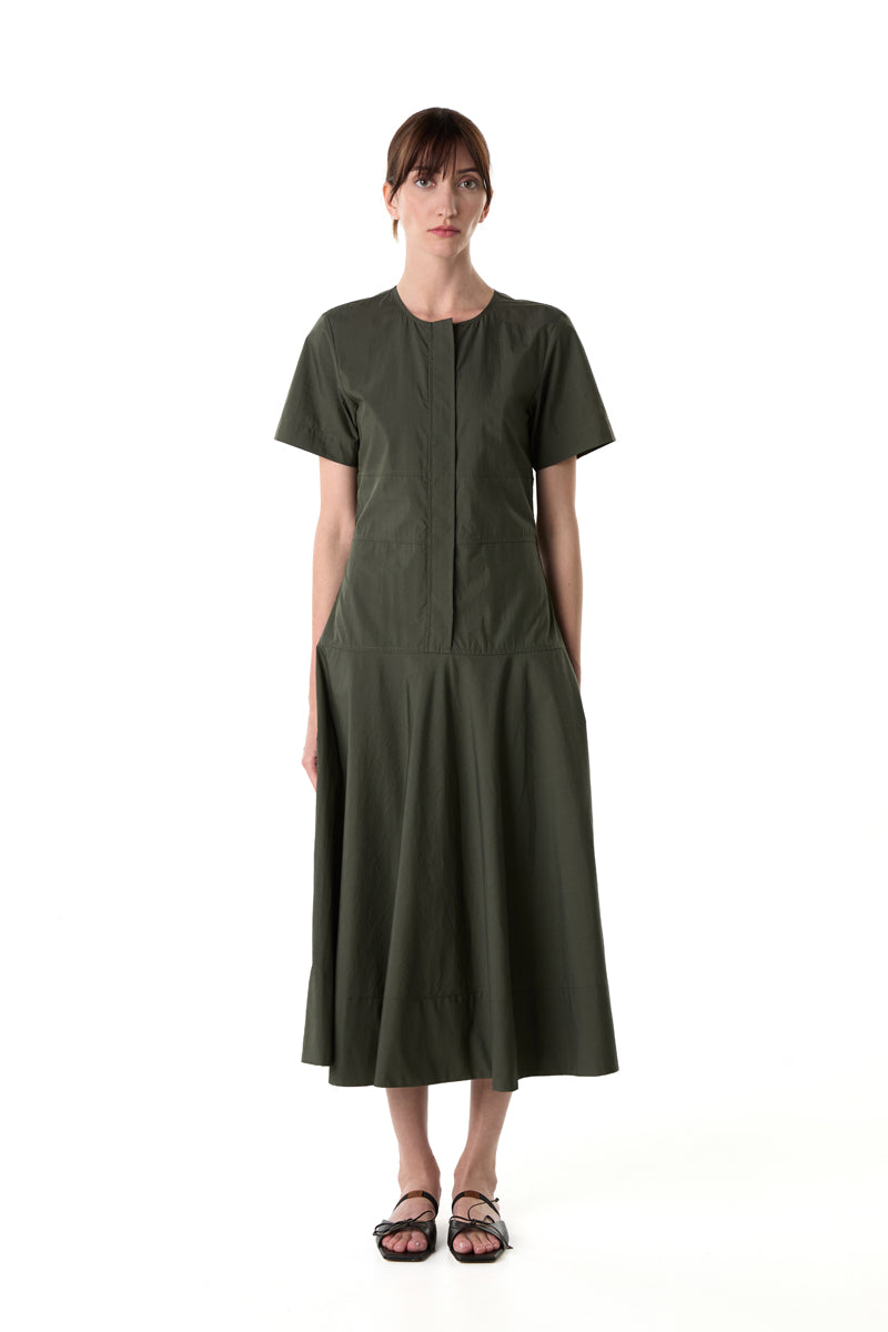 Elisabeth maxi dress/Dark-Green PROENZA SCHOULER WHITE LABEL