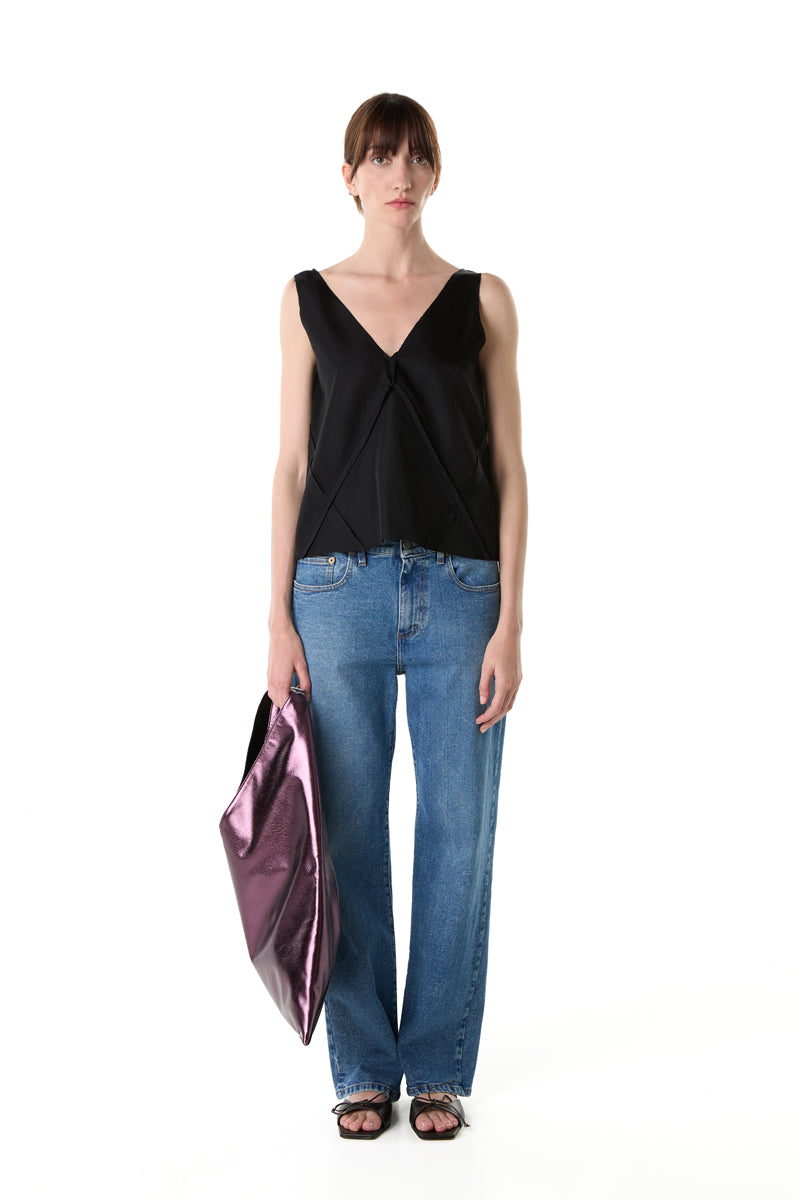Japanese Bag Classic Medium/ Purple MM6 MAISON MARGIELA