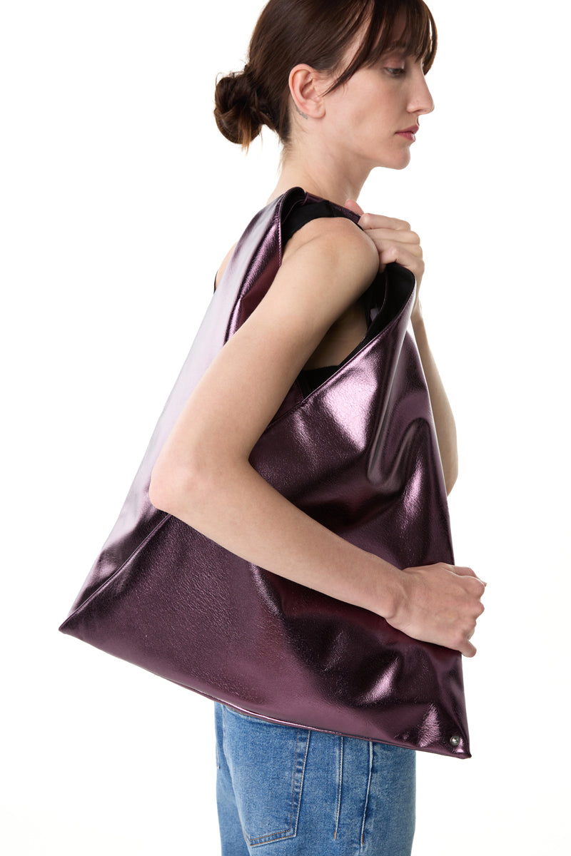 Japanese Bag Classic Medium/ Purple MM6 MAISON MARGIELA