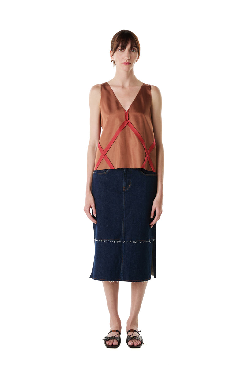 Denim skirt/Blue PROENZA SCHOULER WHITE LABEL