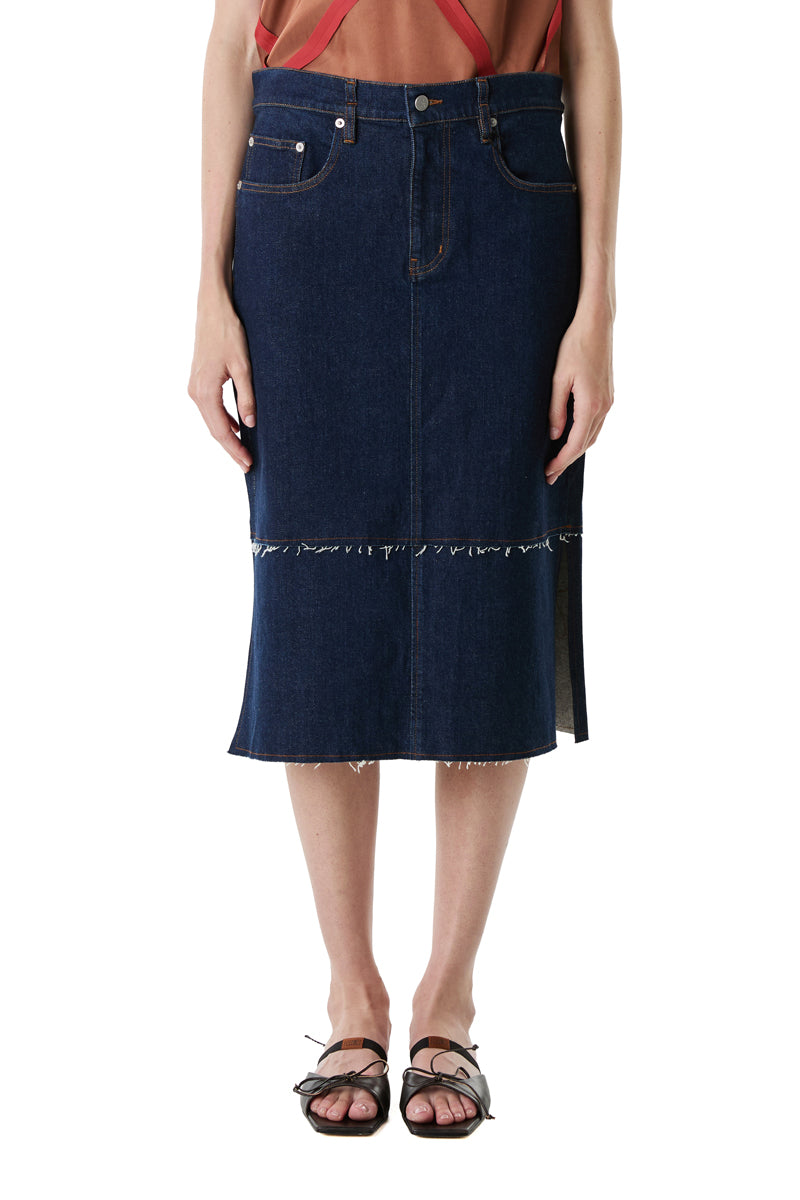 Denim skirt/Blue PROENZA SCHOULER WHITE LABEL
