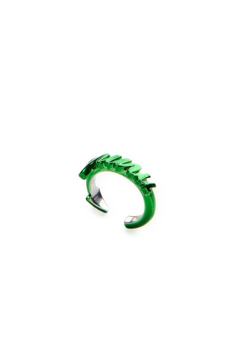 ENJOY MM6 ring/Green MM6 MAISON MARGIELA