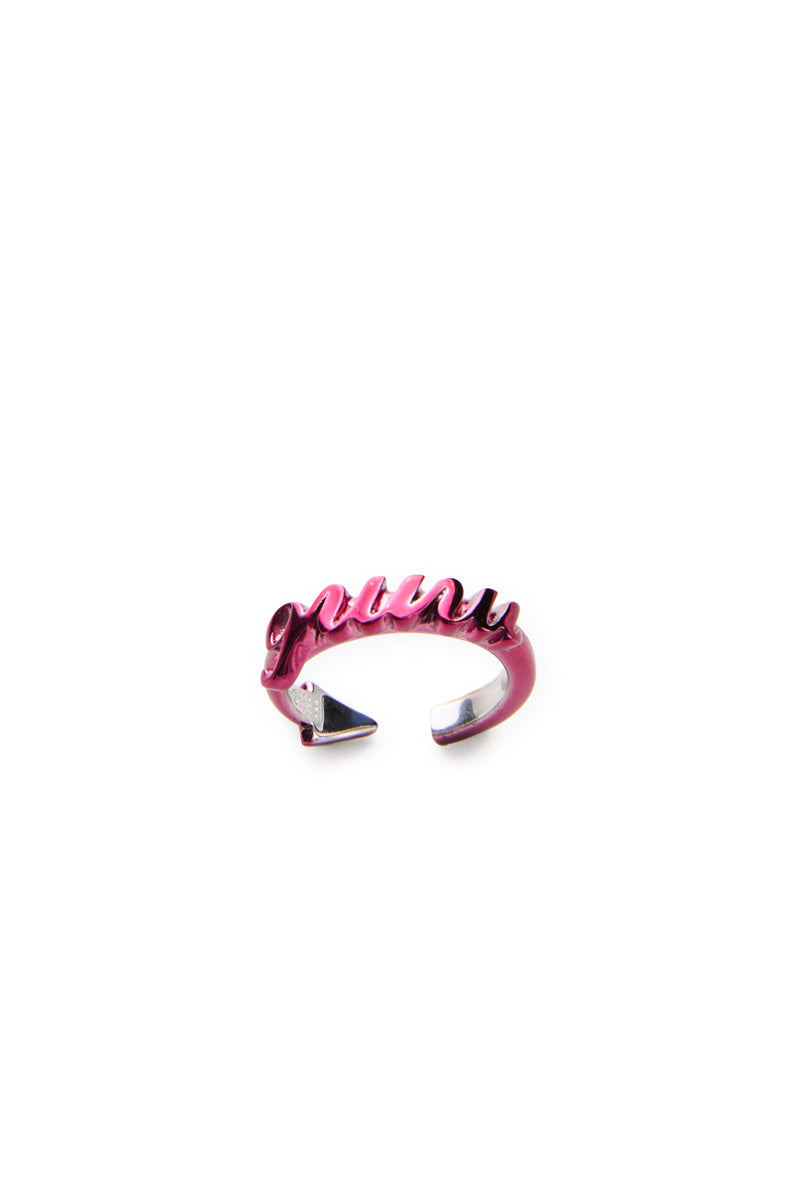 ENJOY MM6 ring/Red MM6 MAISON MARGIELA