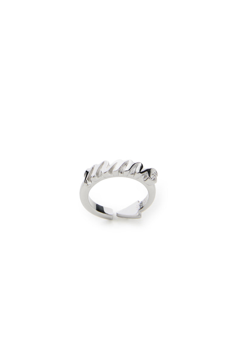 ENJOY MM6 ring/Silver MM6 MAISON MARGIELA