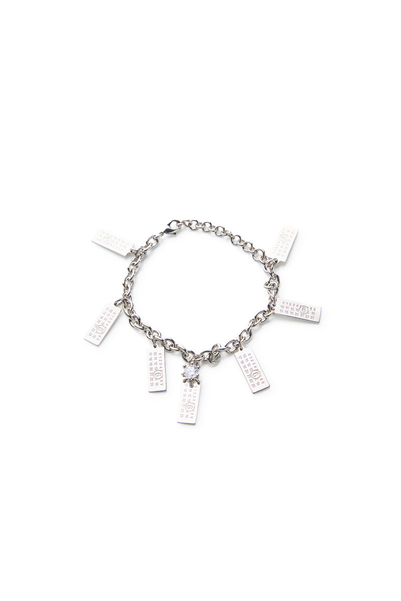 Charms chain bracelet/Silver MM6 MAISON MARGIELA