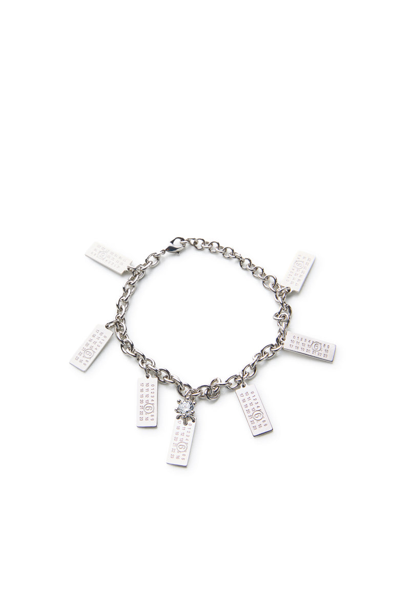 Charms chain bracelet/Silver MM6 MAISON MARGIELA