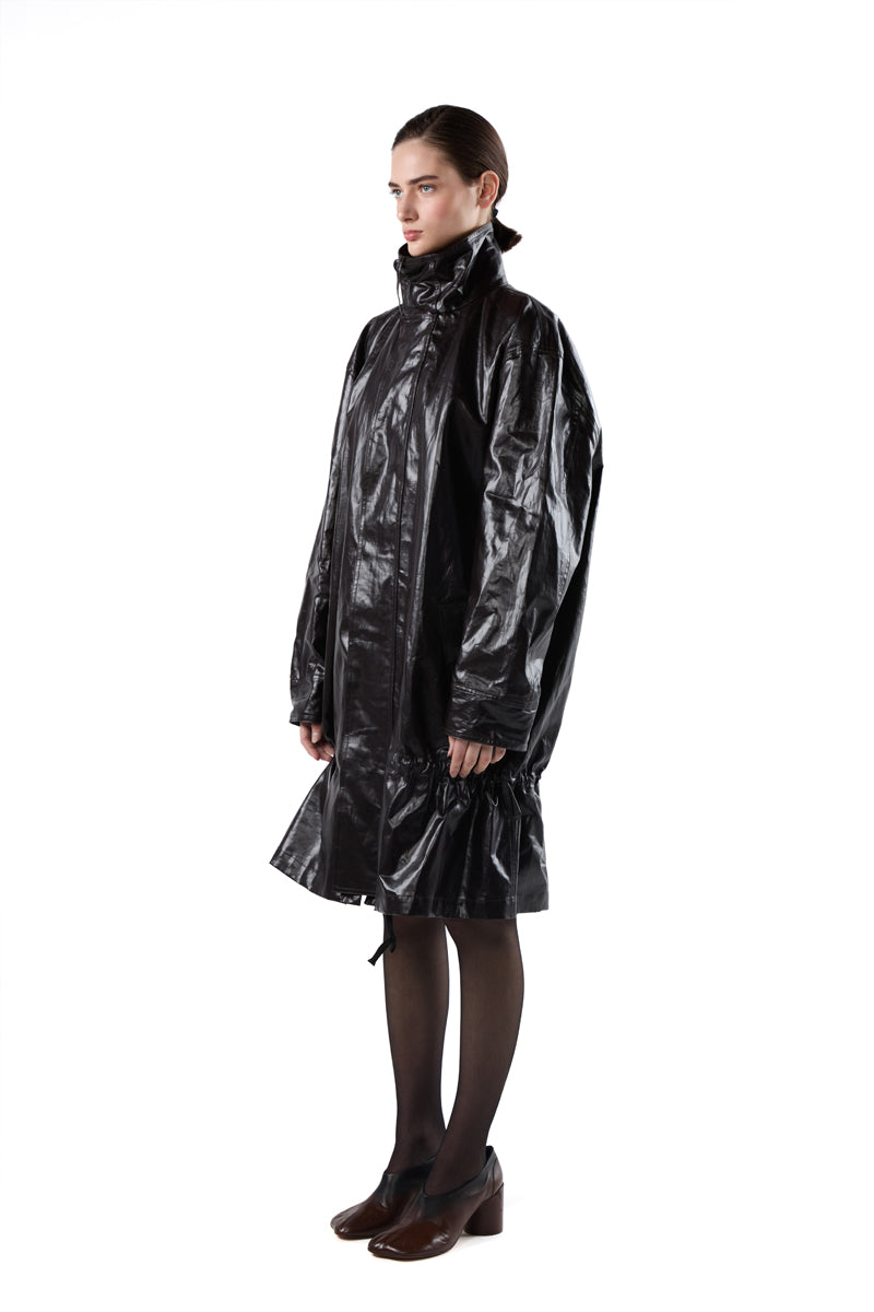 High neck sports Jacket/Dark Brown MM6 MAISON MARGIELA