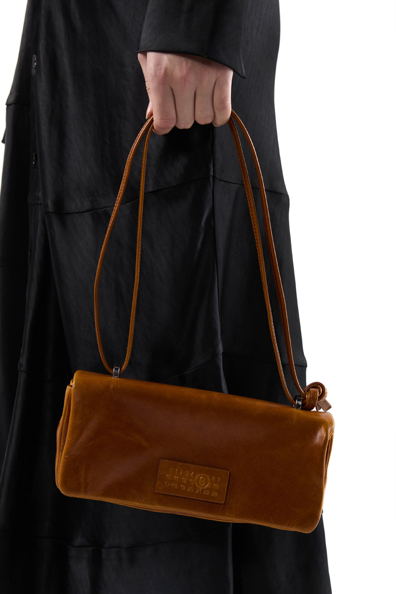 Numeric shoulder bag/Brown MM6 MAISON MARGIELA
