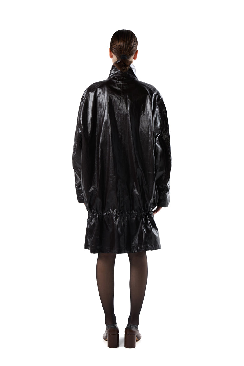 High neck sports Jacket/Dark Brown MM6 MAISON MARGIELA