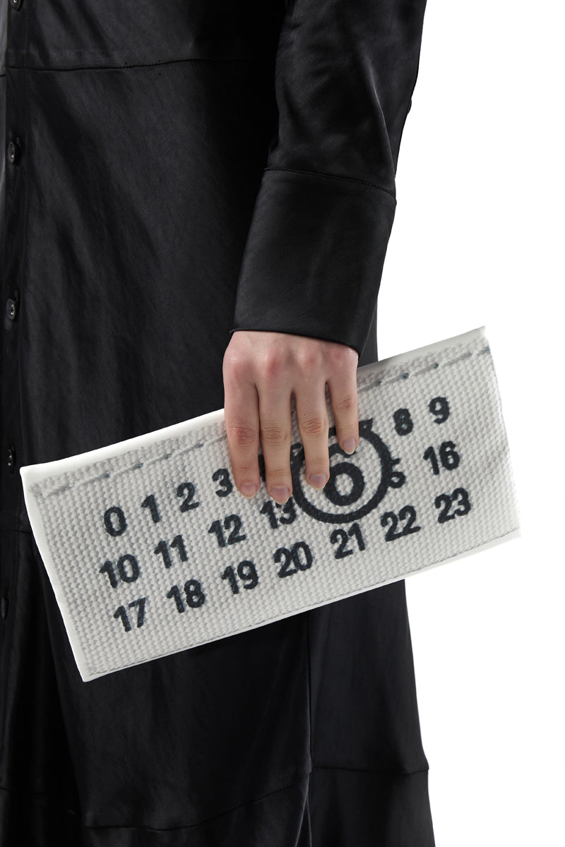 Numeric label clutch MM6 MAISON MARGIELA