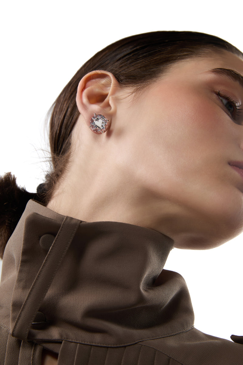 White paint earrings MM6 MAISON MARGIELA