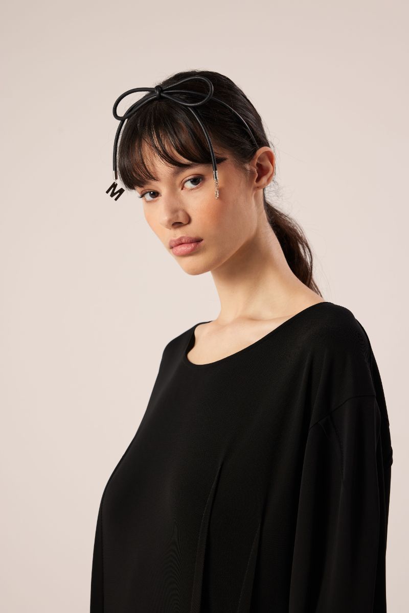 Bow style head piece-Black MM6 MAISON MARGIELA