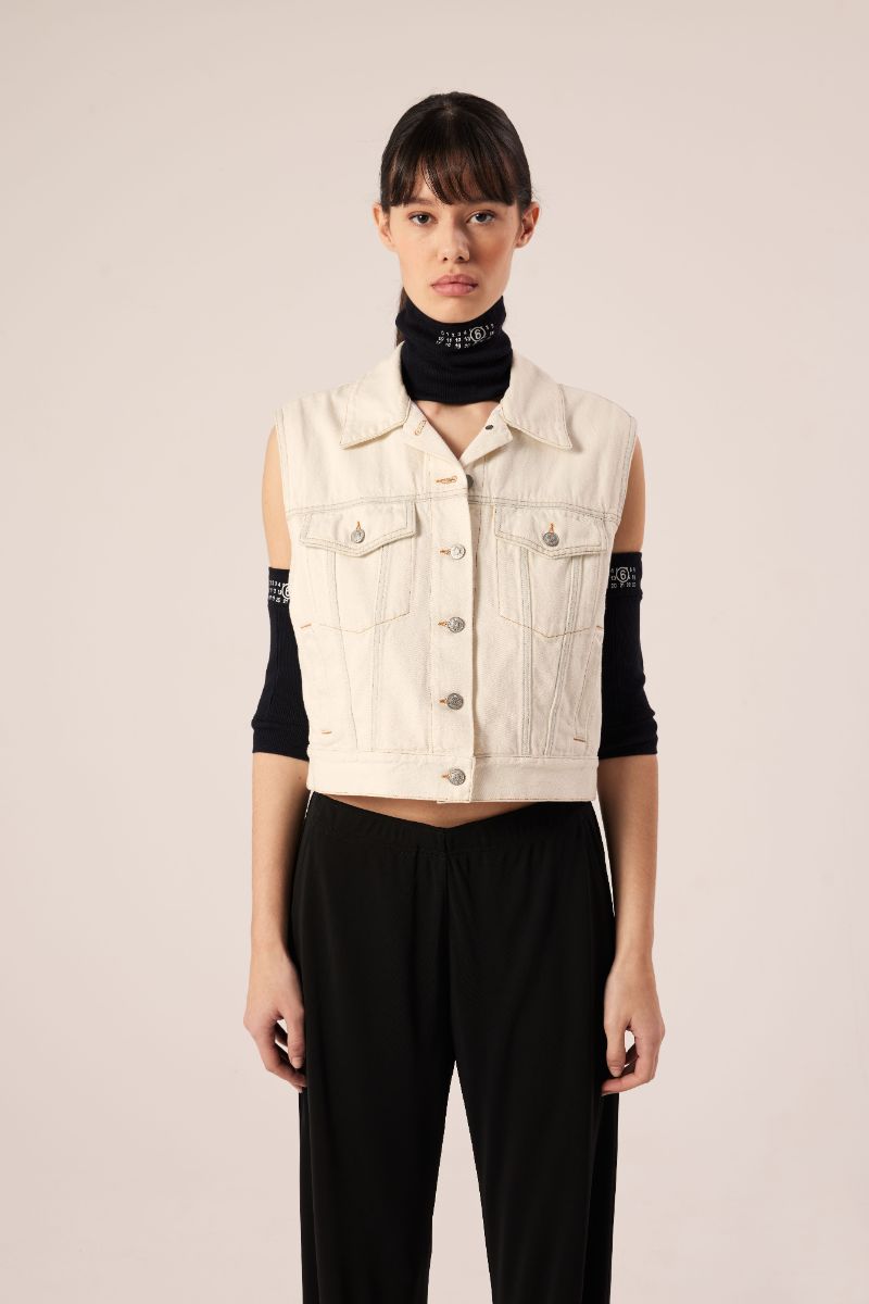 Neck and arm warmers-Black MM6 MAISON MARGIELA