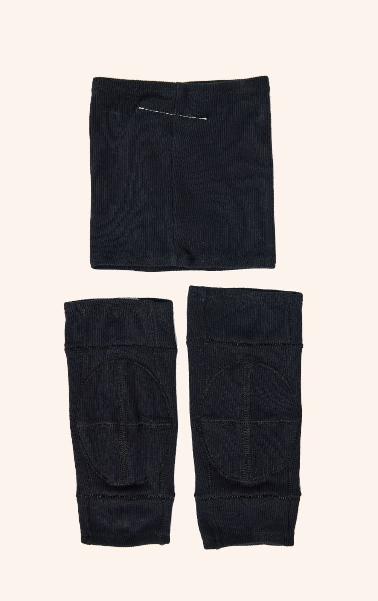 Neck and arm warmers-Black MM6 MAISON MARGIELA
