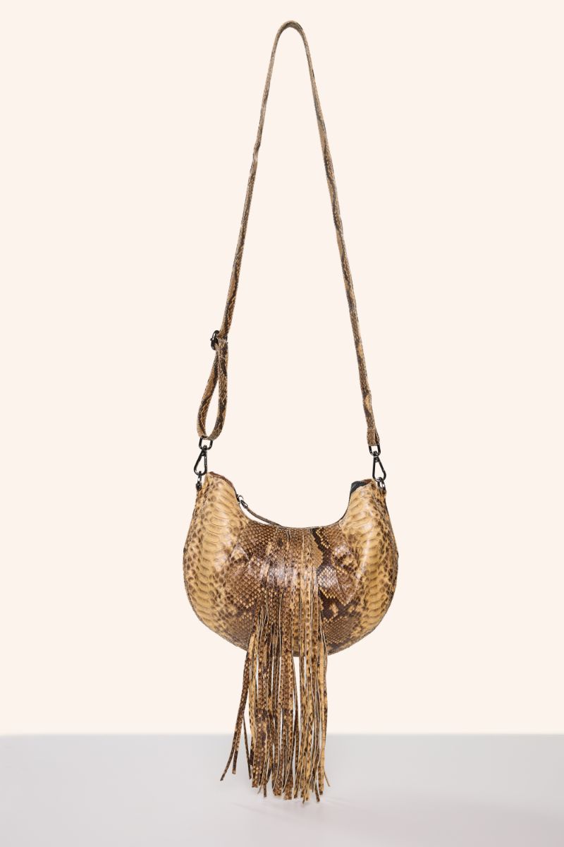 Python fringe bag-Multi VANESSA K