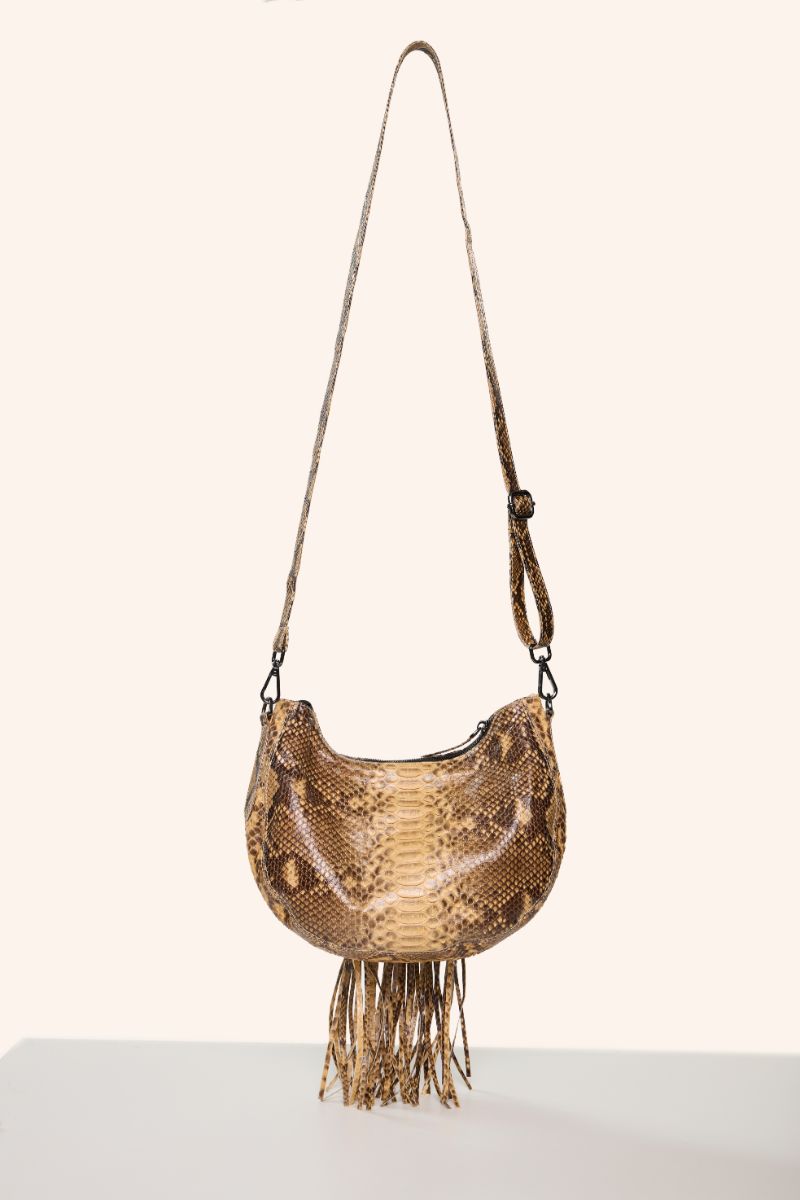 Python fringe bag-Multi VANESSA K
