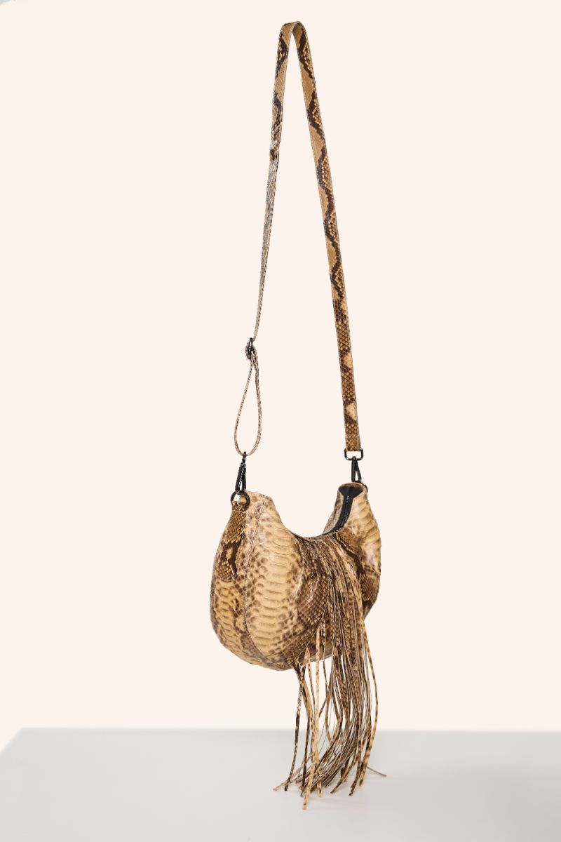 Python fringe bag-Multi VANESSA K