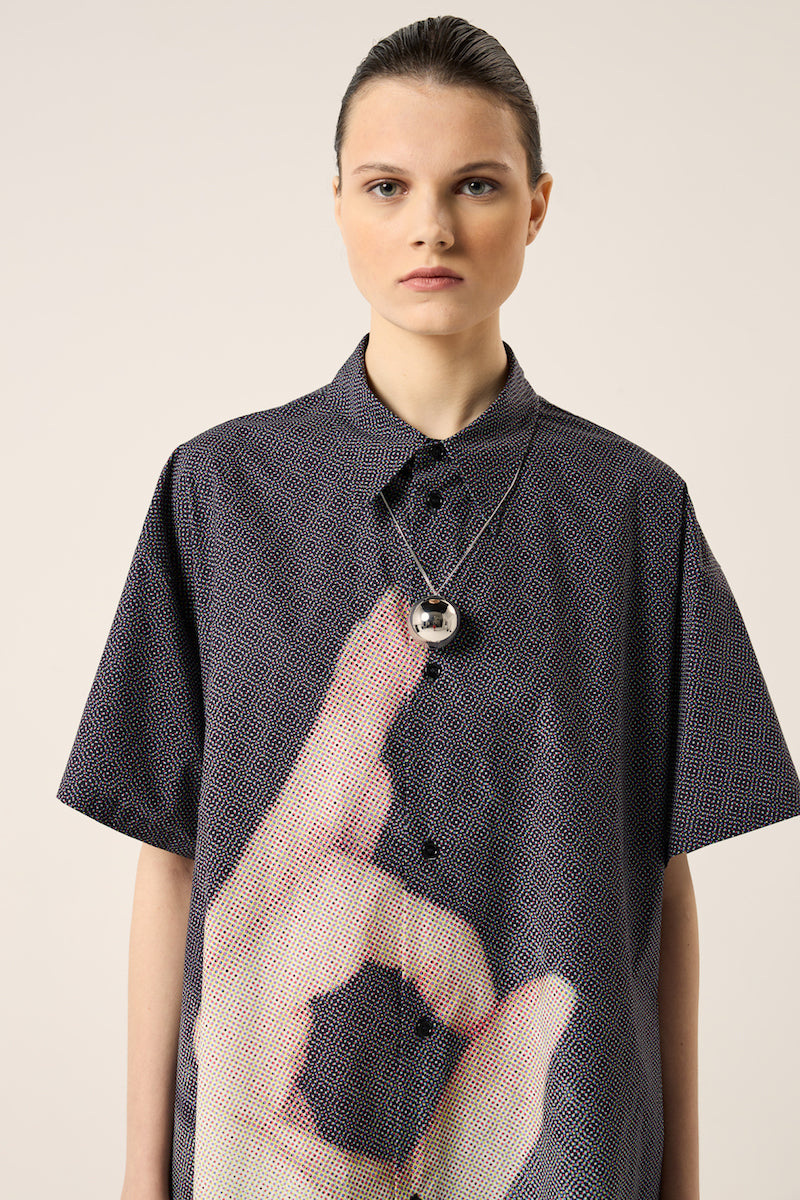 Statement necklace-Silver tone MM6 MAISON MARGIELA