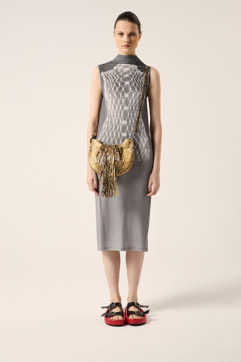 Python fringe bag-Multi VANESSA K