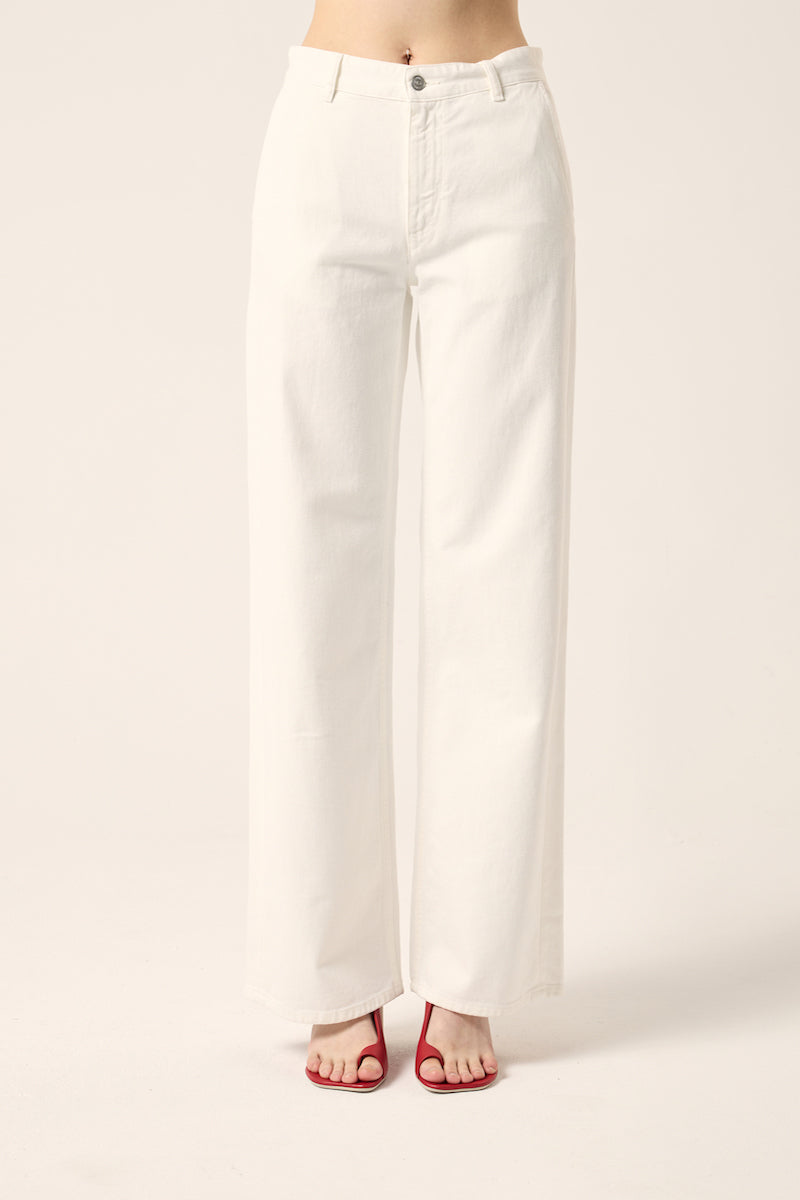 Oversized jeans-White MAISON MARGIELA