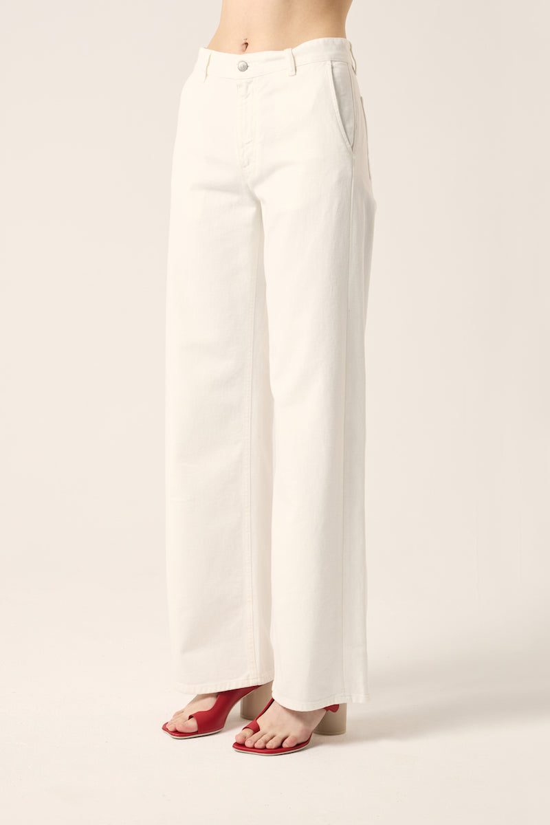 Oversized jeans-White MAISON MARGIELA