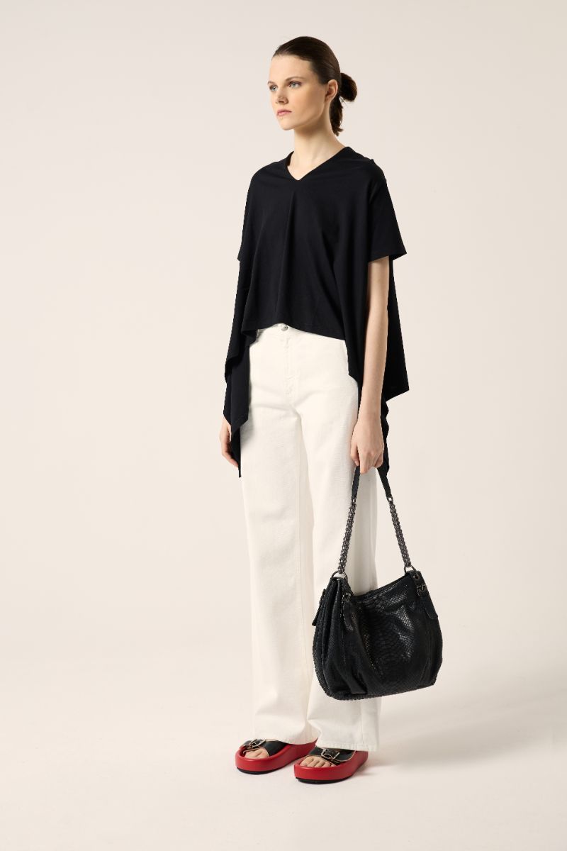 Python chain bag-Black VANESSA K