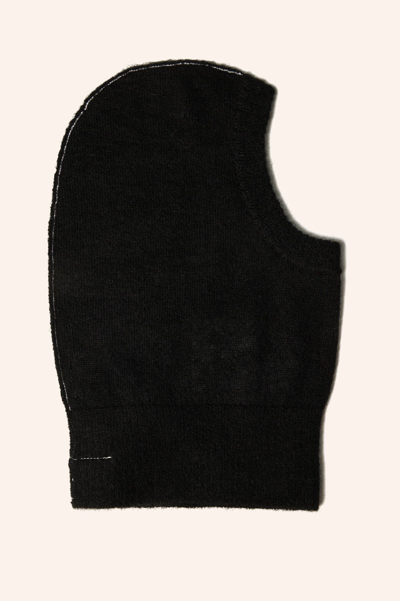 Knit headwear-Black MM6 MAISON MARGIELA