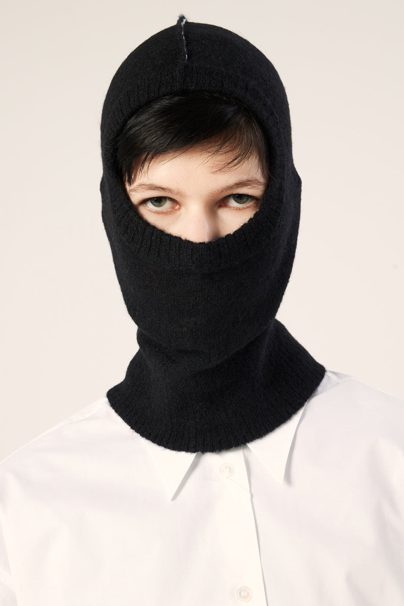 Knit headwear-Black MM6 MAISON MARGIELA